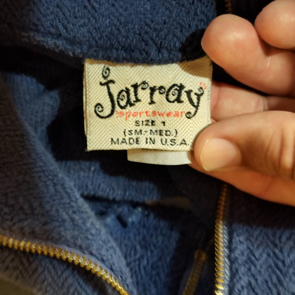 Vintage Jarray Sportswear Womens 1 S/M Door County 1/4 Zip Pullover Sweater - Picture 3 of 5